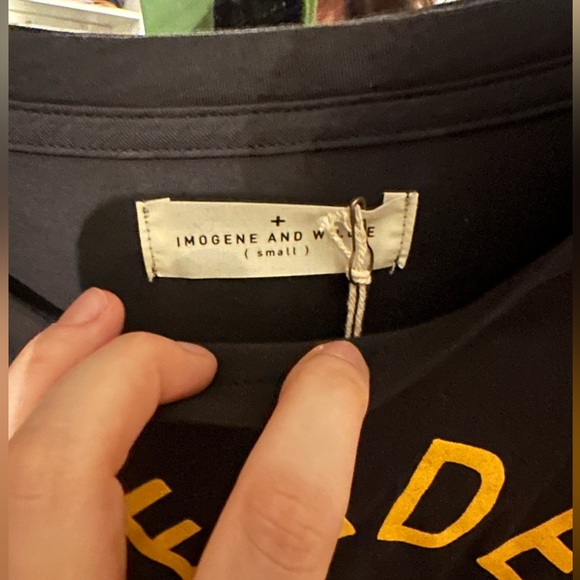 NWT Imogene + Willie the “Headed Nowhere” 100% cotton western art tee - small - Picture 12 of 14